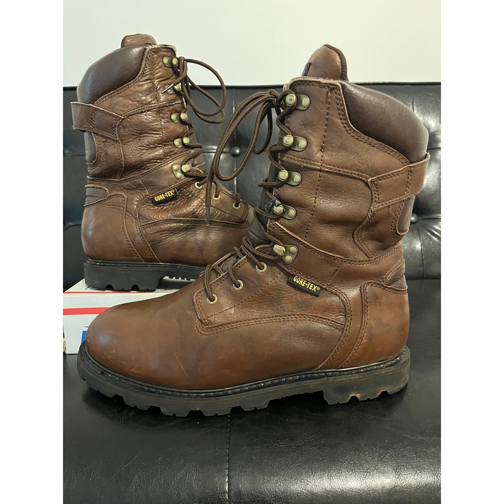 RedHead Mens Brown Leather Gore-Tex Hunting Boots